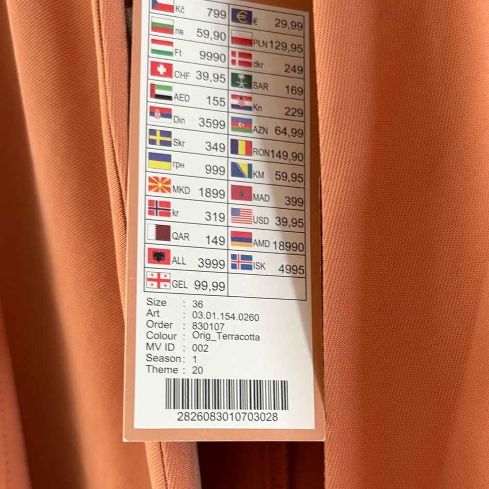 Amisu Women's Peach Blazer/Jacket Open Front Roll Tab Sleeves Size Small - Picture 3 of 13